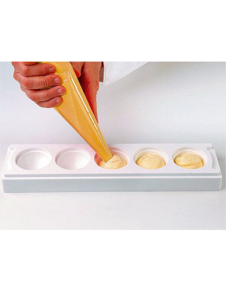 Stampo per pasticceria a sfere in silicone 3D da 48 mm
