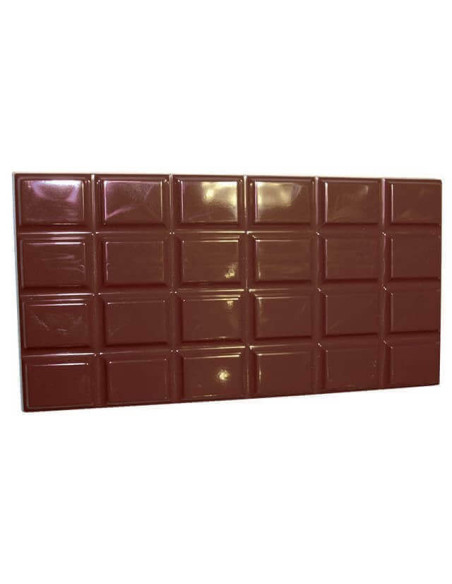 Moule pour 3 tablettes de chocolat en polycarbonate 158 x 82mm