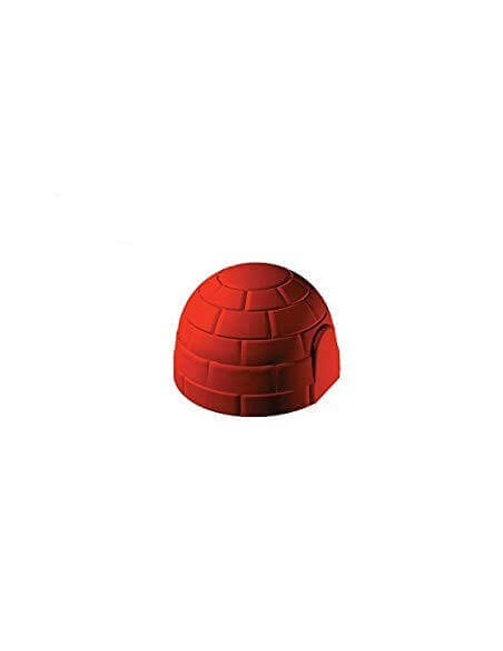Stampo igloo in silicone rosso Premium a 24 celle