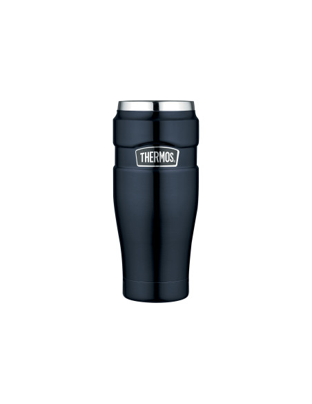 Thermos® King full mugg i rostfritt stål marinblå 0,47L - OUTDOOR-utrustning