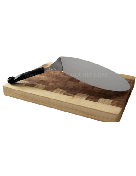 Opscheplepel DEGLON Pelleronde roestvrij staal 25cm