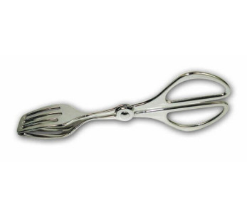 Pinça de aço inoxidável de 14,5 cm para servir doces