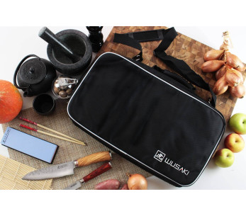 Mala Wusaki vazia para 21 facas e utensílios + 1 bolso grande para arrumação 2