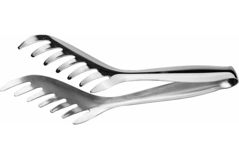 Pinça especial para massas em aço inoxidável 19cm