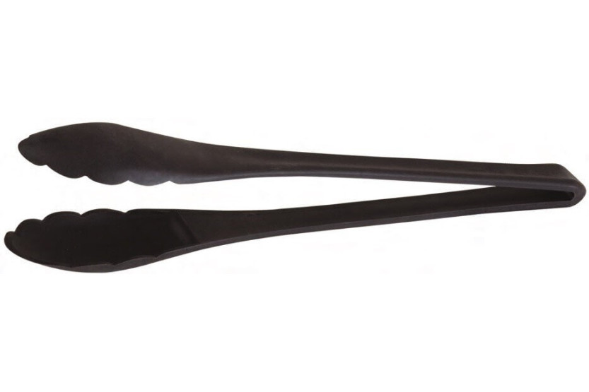 Zwarte polyamide keukentang ronde punt 33cm