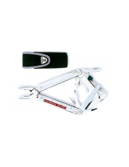 Pince Swisstool Victorinox 12 pièces lame ondulée + étui nylon