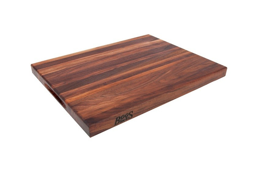 Boos Blocks Tabla de cortar Gourmet en nogal negro 51x38x4cm