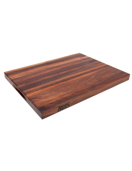 Planche à découper Boos Blocks Gourmet en noyer noir 51x38x4cm