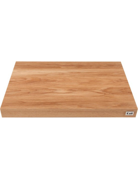 KAI skærebræt i lys eg 39x26x4cm + skridsikre fødder