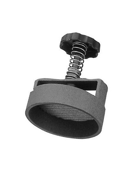 Rund manuell Hamburgerpresse med non-stick-belegg - Diameter 10 cm