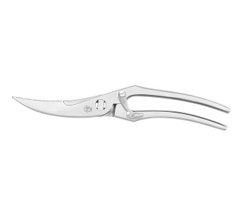 HB Forbici per pollame in acciaio inox da 24 cm con chiusura centrale