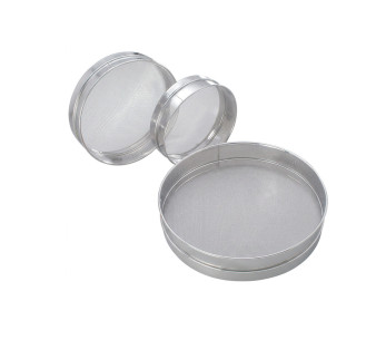 Set di 3 setacci in acciaio inox con maglia da 0,23 mm