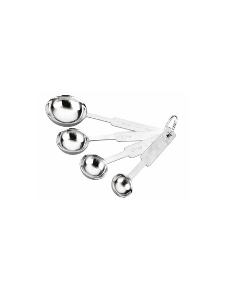 Set aus 4 Messlöffeln - Patisserie-Utensilien