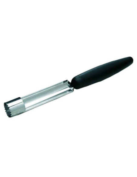 Vide-pommes professionnel Matfer lame crantée acier inox 10cm manche PP 