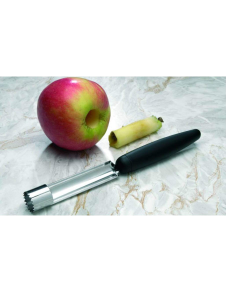 Vide-pommes professionnel Matfer lame crantée acier inox 10cm manche PP 