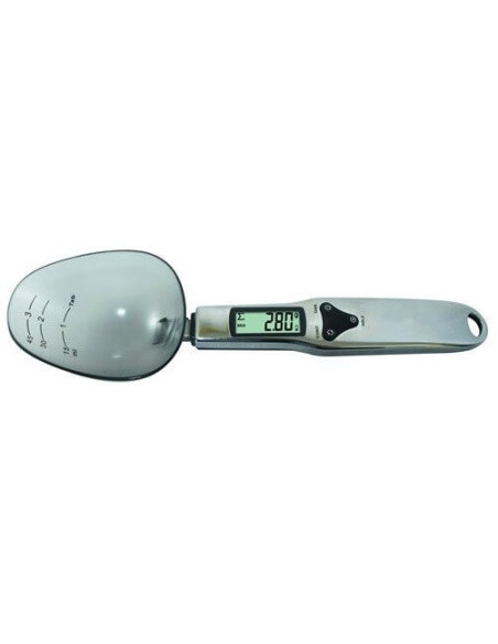 Báscula electrónica digital para cucharas, precisión 0,1g