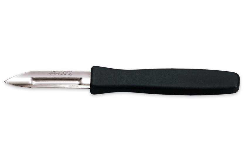 Arcos skræller 6 cm med sort håndtag