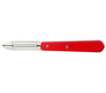 Opinel Kuorija 6cm ruostumatonta terästä, mikrohammastettu terä, punainen kahva 2