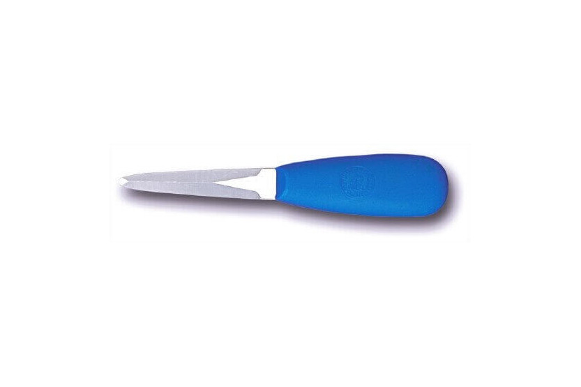 Bargoin oestermes roestvrij staal Blauw handvat