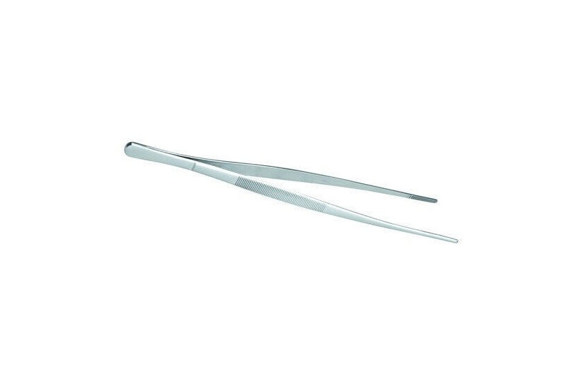 Pince à dresser droite ultra-fonctionnelle tout inox 16cm