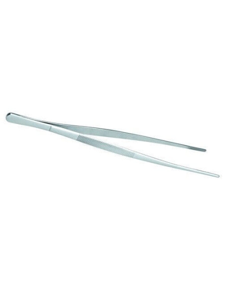 Pinza recta de acero inoxidable para servir de 16 cm