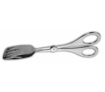Pinça de servir em aço inoxidável de 185 mm - Ideal para bolos