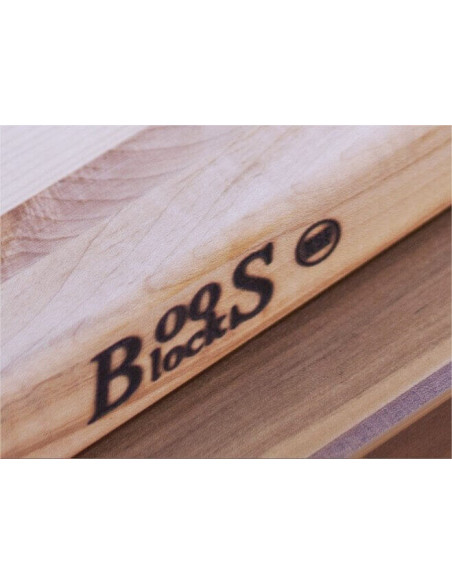 Tagliere bifacciale in legno d'acero Boos Blocks 46x31cm
