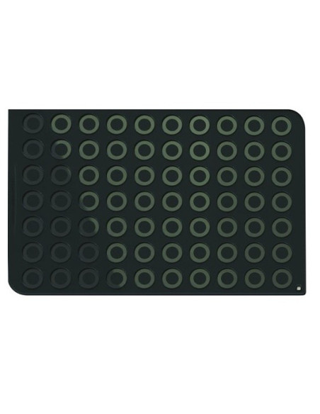 Profesjonell bakematte for 70 makroner 58x38cm