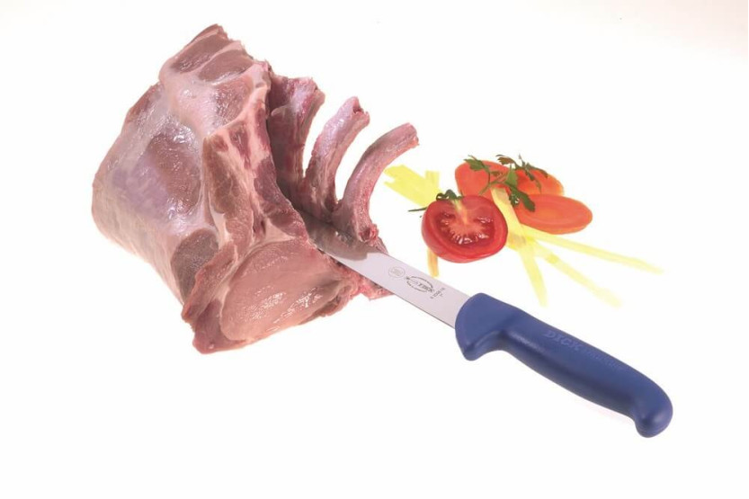 Set van 3 DICK ERGOGRIP blauwe slagersmessen boner+bleed+butcher