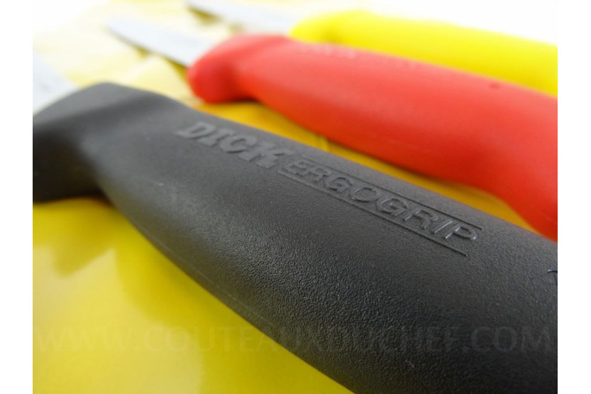 Juego de 3 cuchillos de carnicero DICK ERGOGRIP 1 cuchillo sangrador + 2 deshuesadores