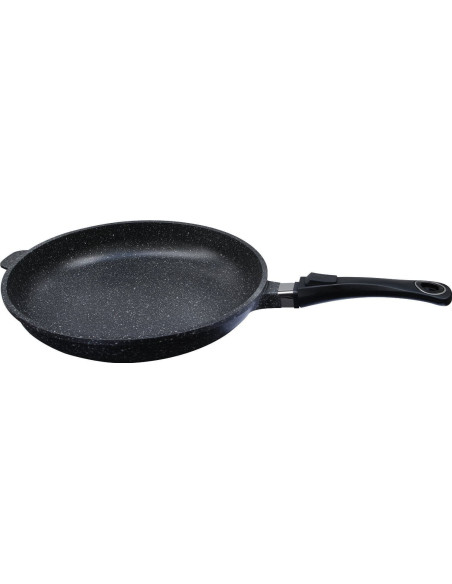 Pradel Excellence Premium 32 cm stekepanne i støpejern i steinstil med alle brennere/induksjon