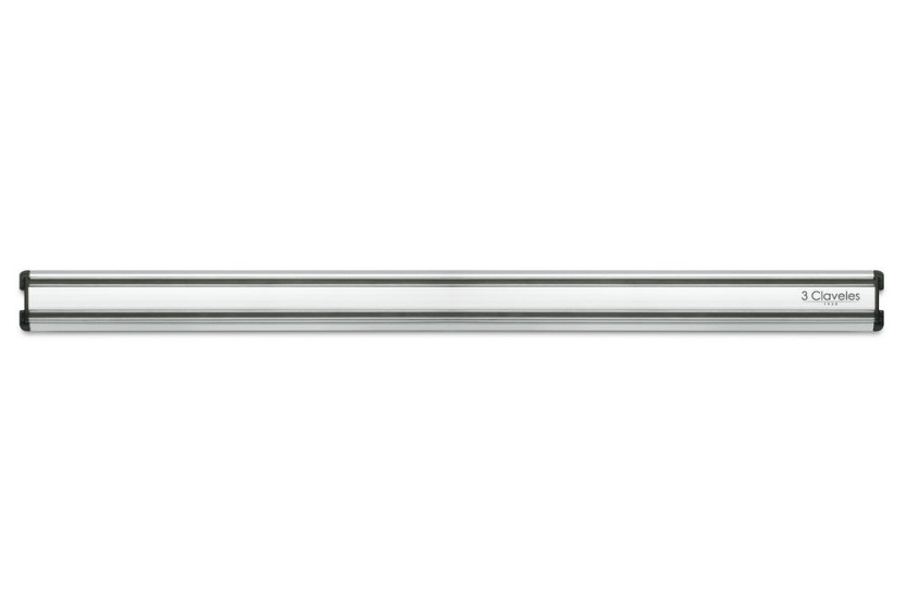 Barra magnética para cuchillos de aluminio 60cm 3 Claveles garantía de por vida