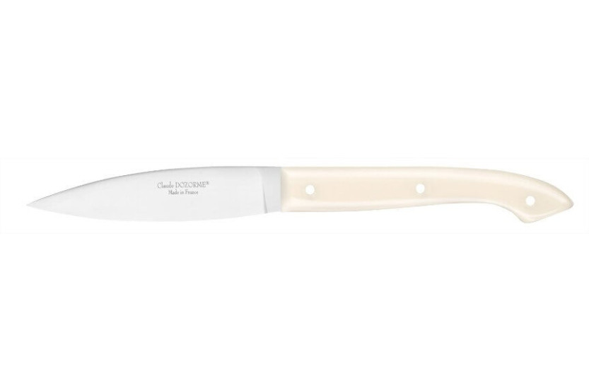 C. DOZORME | 6 facas para bife com cabo creme - 23cm
