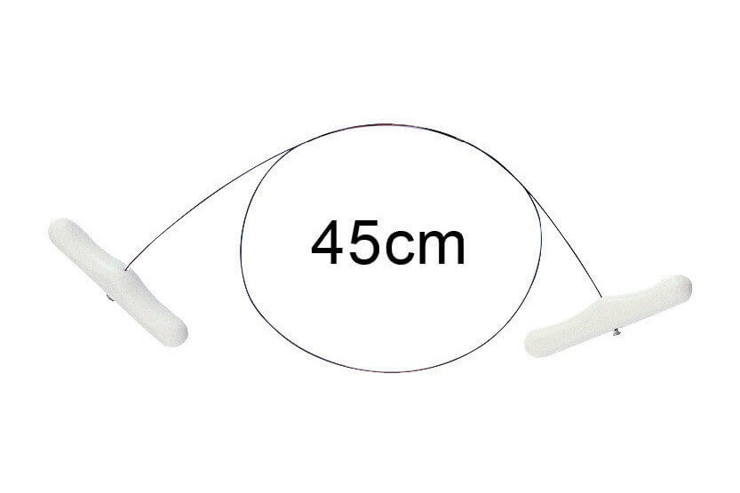 Conjunto de 10 fios de queijo profissionais de 45 cm em Knifeleader