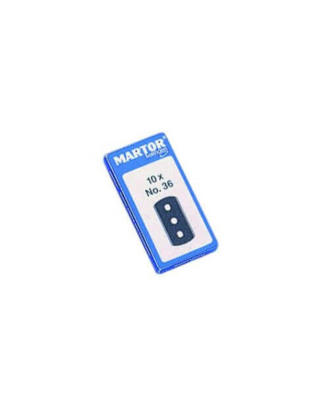 Packung mit rostfreien Klingen für Super Grignette - 10 Stück