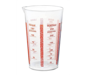 Mittalasi 1/4L muovi - Leivonta-astiasto - Nopea toimitus!