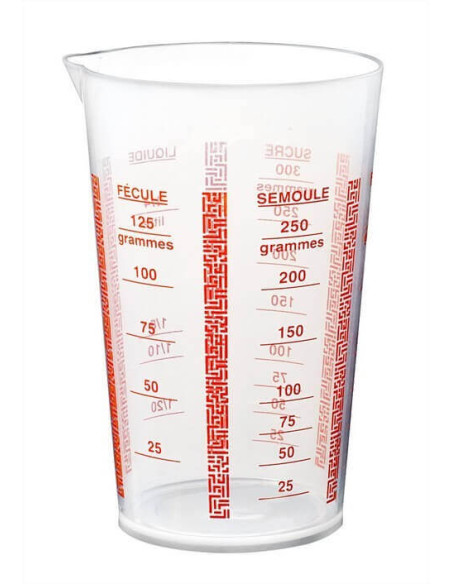 Mittalasi 1/4L muovi - Leivonta-astiasto - Nopea toimitus!