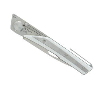Cuchillo plegable Actilam s4.CB en Corian blanco - 100% forjado 2