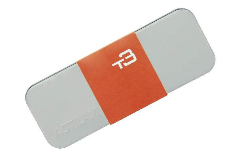 Couteau pliant Actilam T3 lame forgée manche corian blanc 11cm