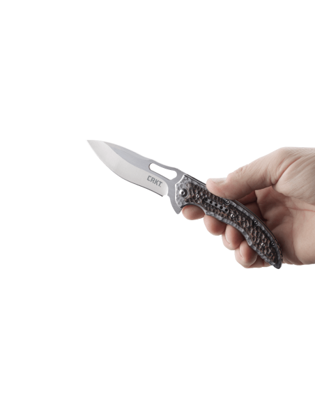 CRKT FOSSIL COMPACT 5460 - Cuchillo plegable 10.9cm mango