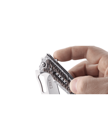 Couteau pliant BUCK 112 Ranger manche 11cm + étui en cuir