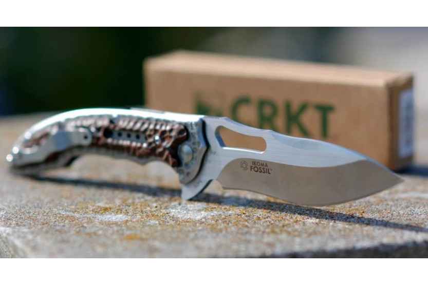 CRKT FOSSIL COMPACT 5460 - Fällkniv 10,9 cm handtag