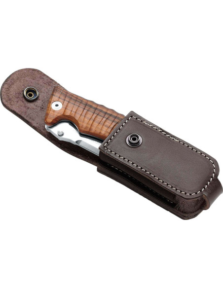 FOX PRO Hunter FX-130 Coltello da caccia pieghevole 12 cm manico in legno del deserto