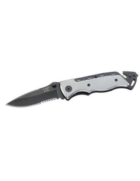 210211 fickkniv 12cm grått aluminiumhandtag | Herbertz