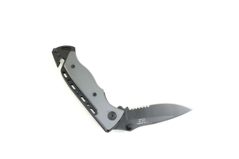 210211 fickkniv 12cm grått aluminiumhandtag | Herbertz