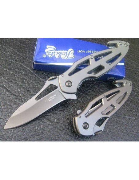 236710 Herbertz | Cuchillo plegable con rompe cristales 10cm