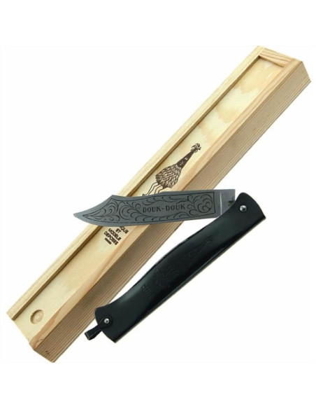 Douk-Douk Géant 815 - Kohlenstoffstahl Griff 14cm Metall