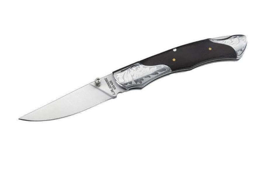 Herbertz lommekniv nr. 209512 med graverte bolster