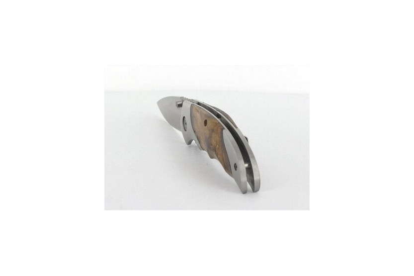 Couteau pliant Herbertz 278211 manche bois de racine 11cm