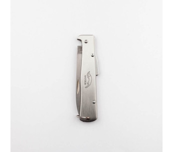 OTTER Mercator coltello pieghevole lama in acciaio inox manico in acciaio 11cm 2